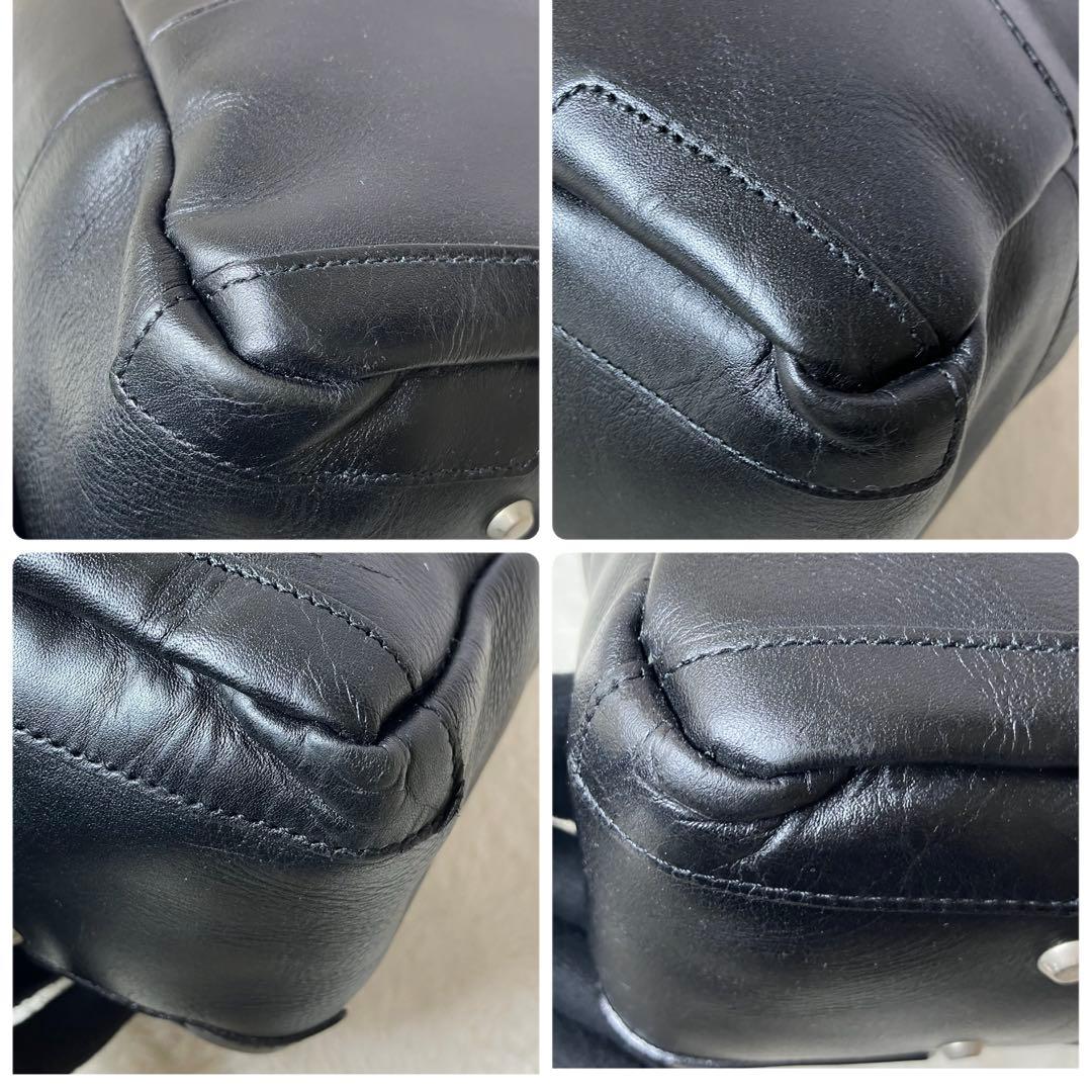 マスターピース✨GLOSS コレクターズ 黒 2way 牛革 ビジネスバッグ