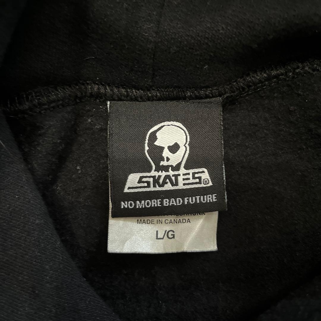 スカルスケーツ　パーカー　日章旗