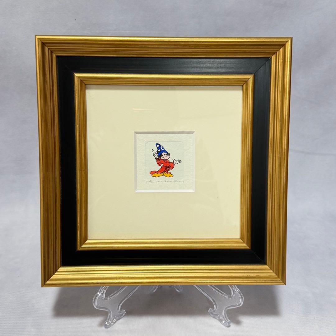 限定500枚☆ディズニー エッチングアート ファンタジア ミッキー