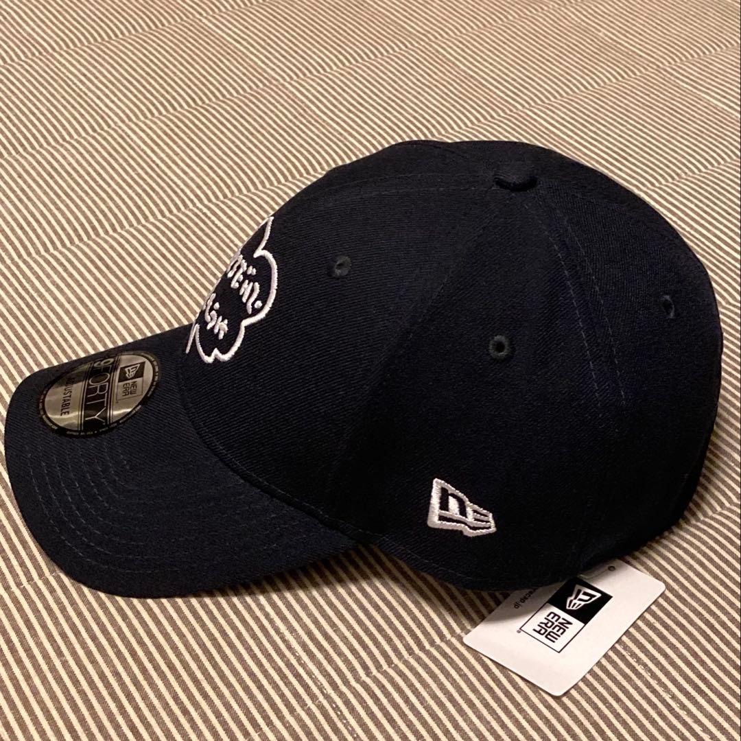 未使用 NEW ERA × 明石家さんま 生きてるだけで丸もうけ　ネイビー
