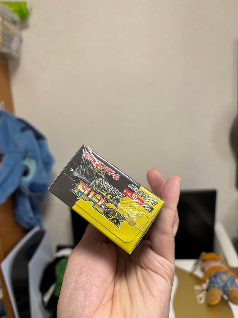 シュリンク付未開封【ポケモンカードゲーム MEGAドリームEX】 1BOX