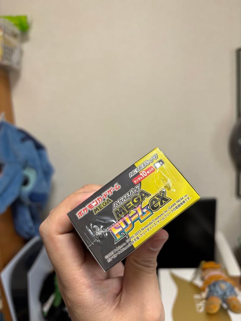 シュリンク付未開封【ポケモンカードゲーム MEGAドリームEX】 1BOX