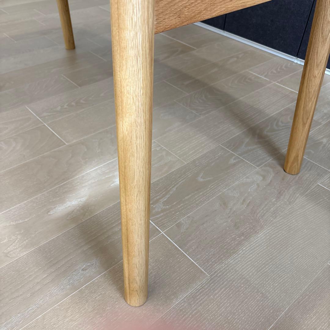 【キズなし・美品】unicoウニコ SOLKソルク ダイニングテーブルW1400