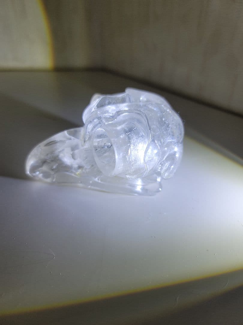 水晶フクロウスカル