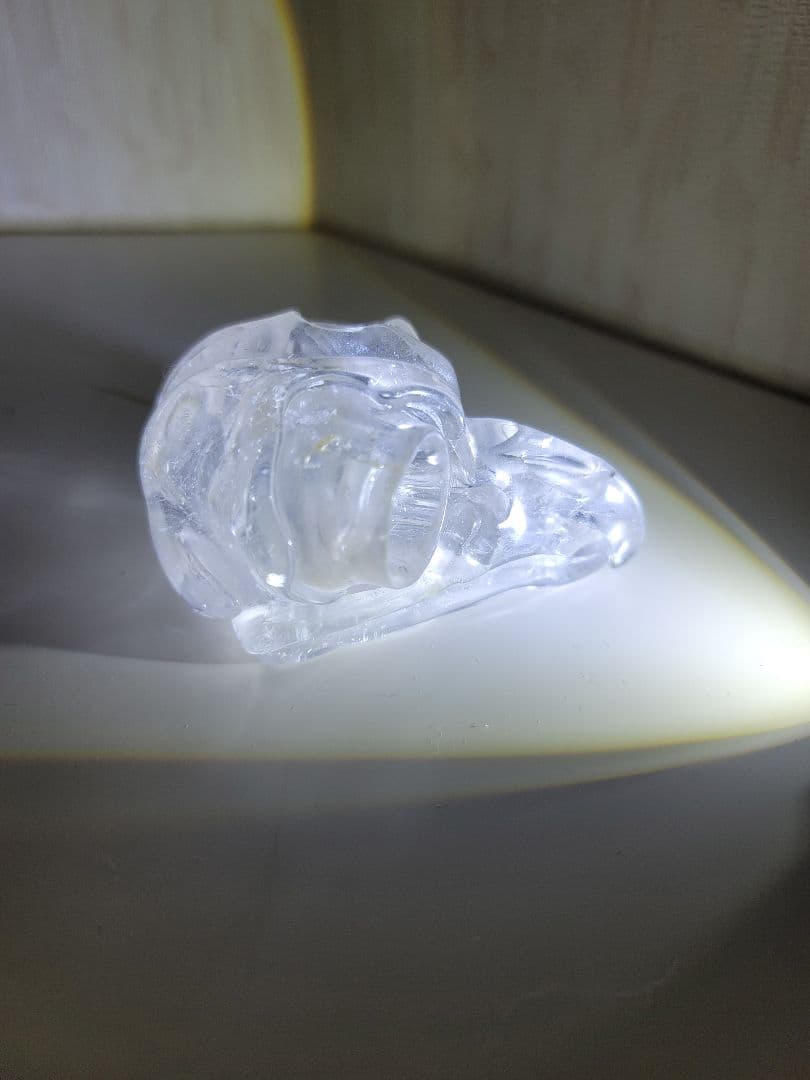 水晶フクロウスカル