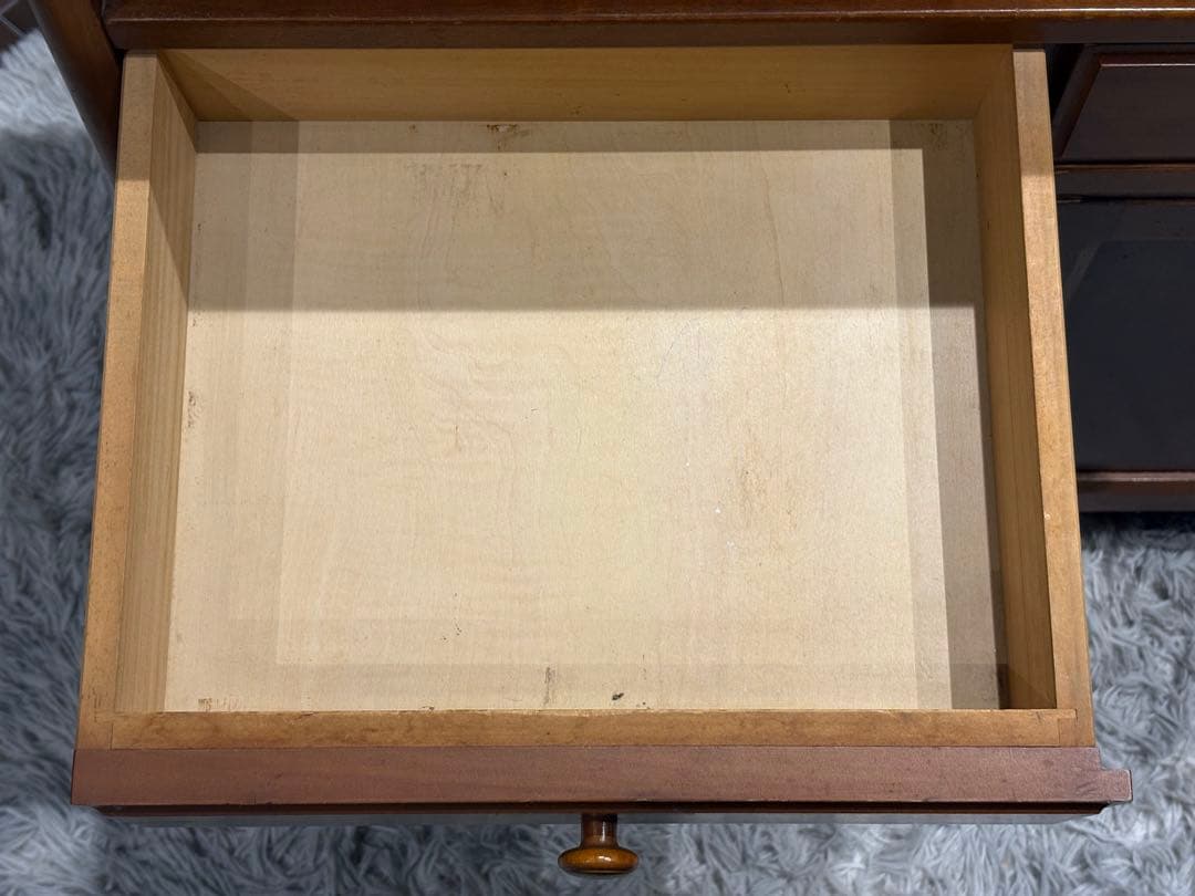 karimoku カリモク　キャビネット　電話台　収納　引き出し　ビンテージ