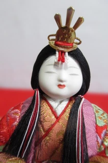 格安　東京都指定伝統工芸士 柿沼東光　木目込み人形　　親王飾り
