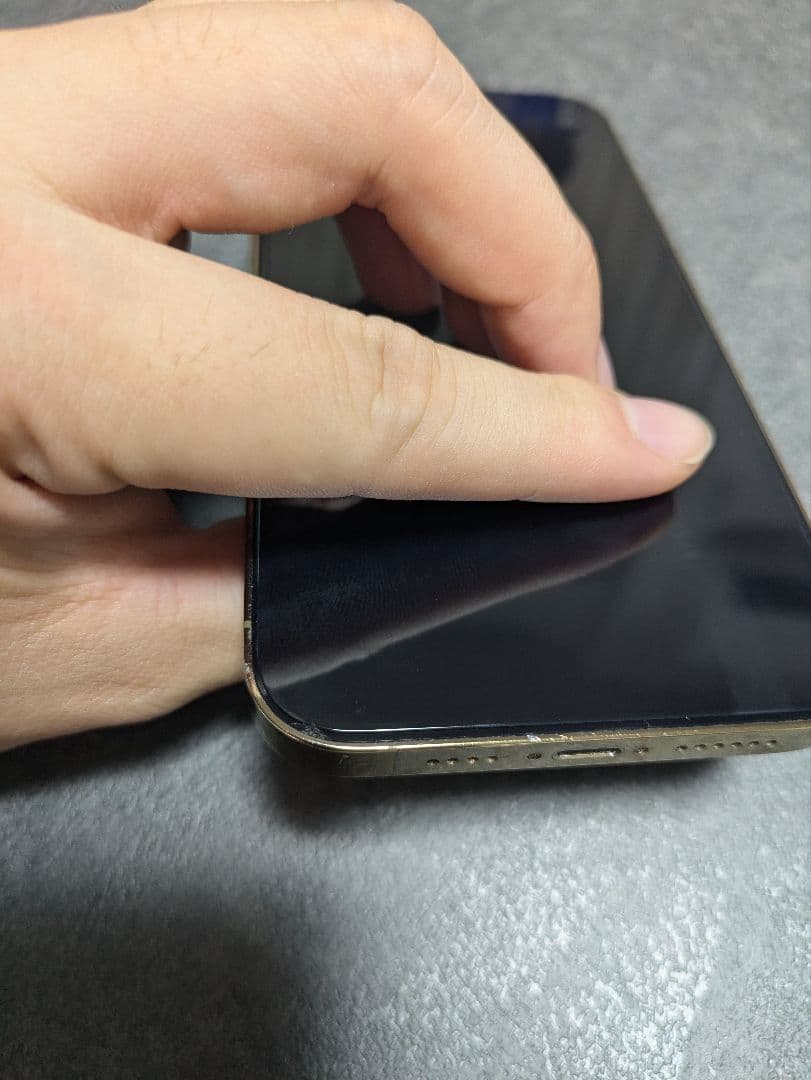 【美品】iPhone 12 ProMAX ゴールド　simフリー