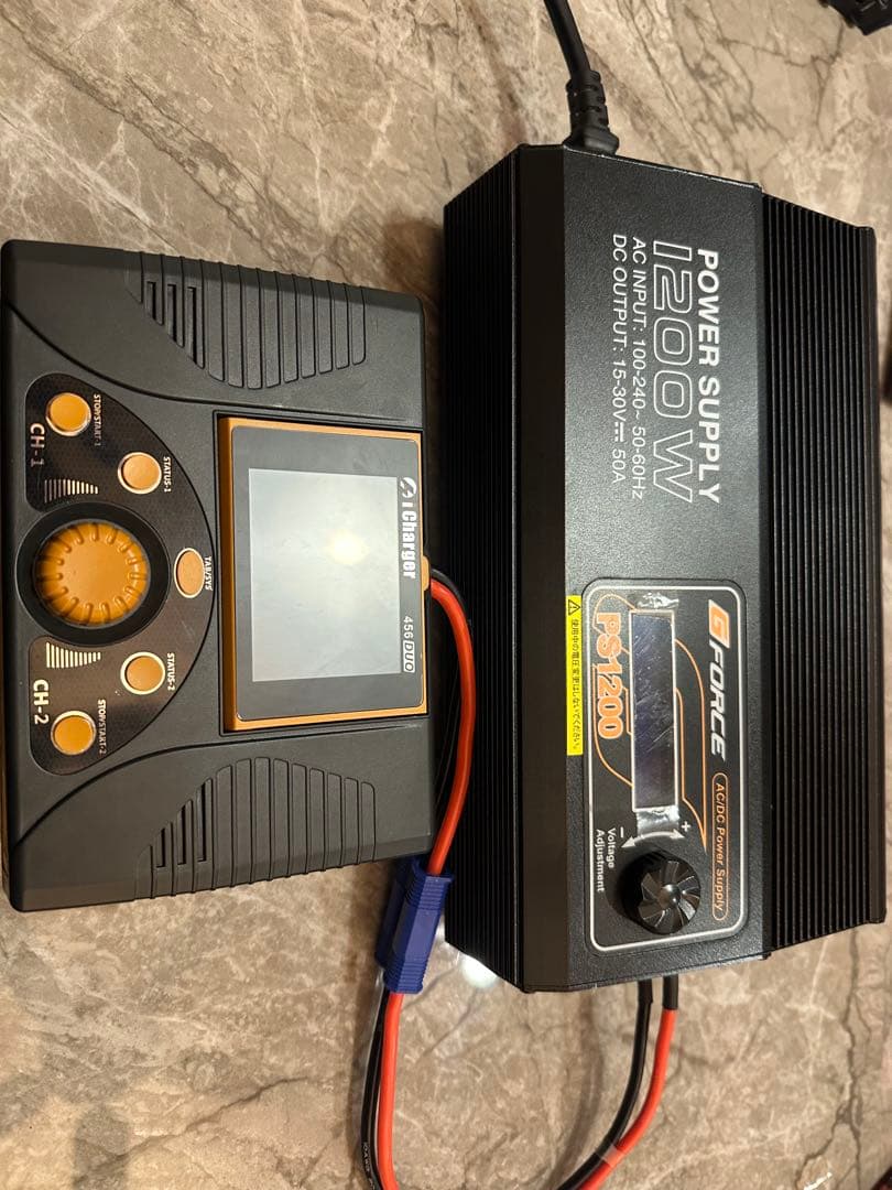 iCharger 456 充電器　1200W 安定化電源　セット