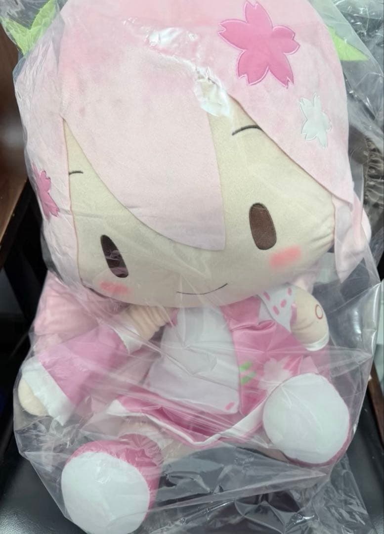 桜ミク　初音ミク　ふわぷち　どでかジャンボぬいぐるみ