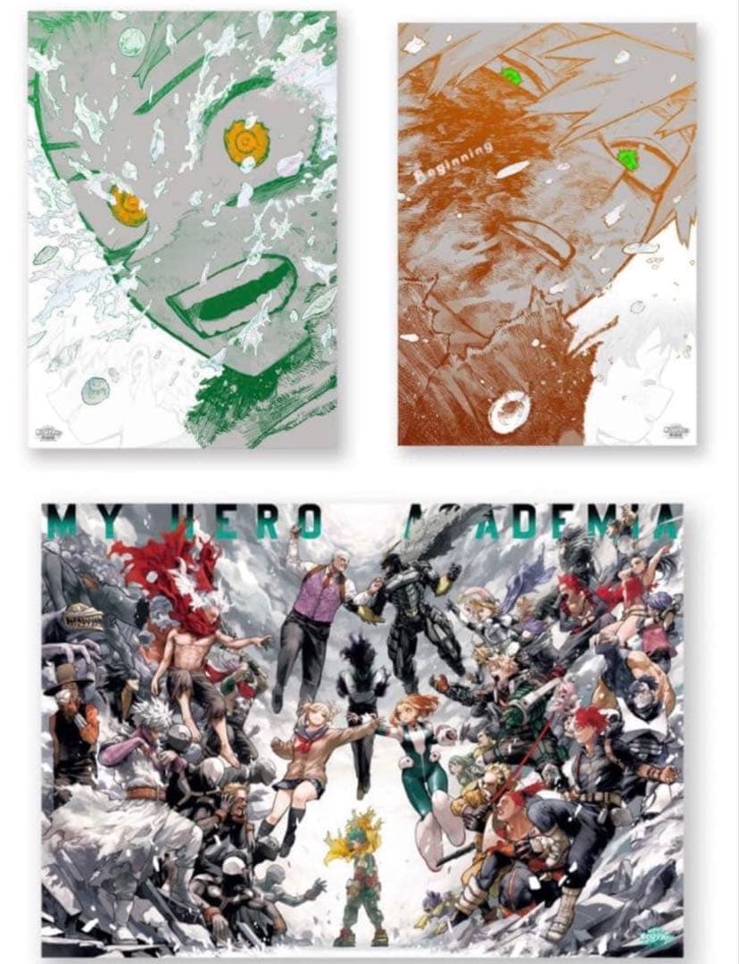 僕のヒーローアカデミア ポスター　セット売り