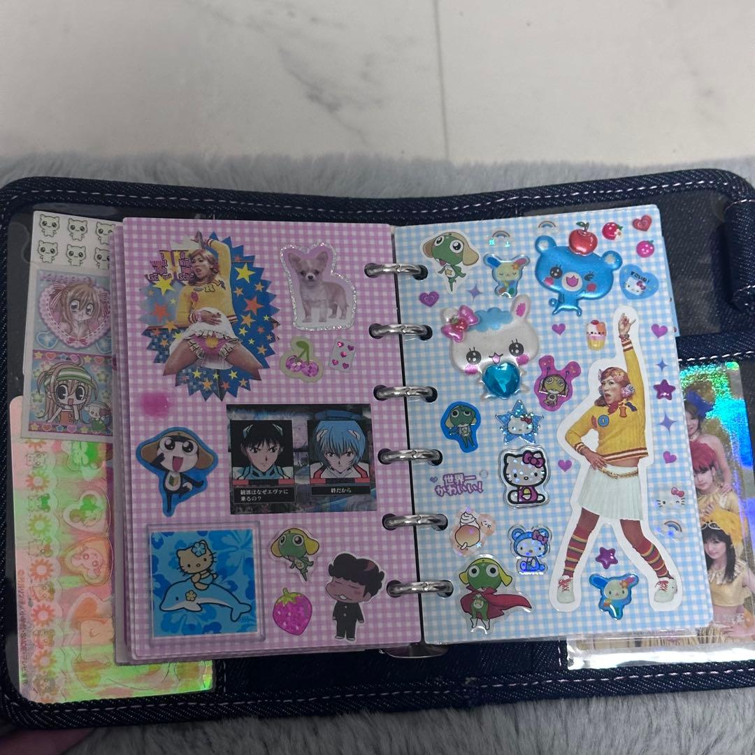 メリング　デニムバインダー Sweet Strawberry