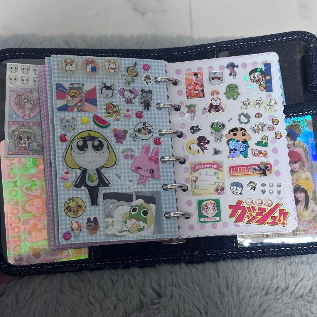 メリング　デニムバインダー Sweet Strawberry