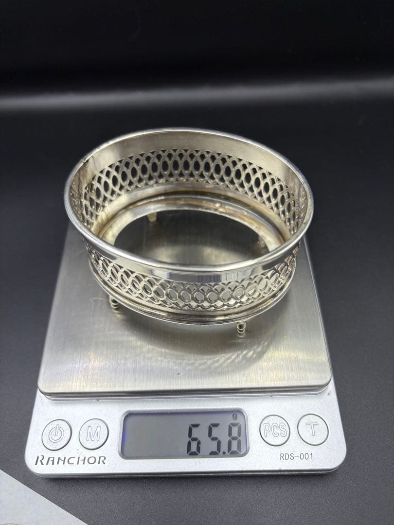 Gianmaria Buccellatiムラーノガラス シルバー925 足付深皿