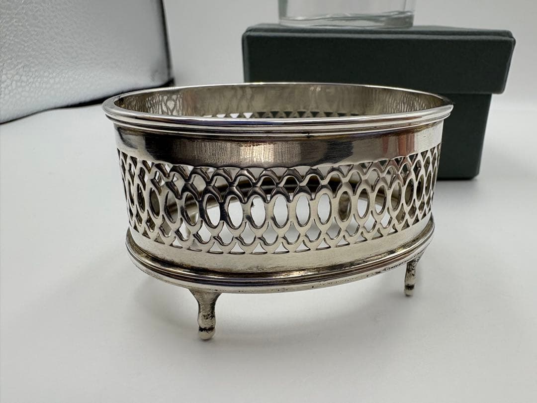 Gianmaria Buccellatiムラーノガラス シルバー925 足付深皿