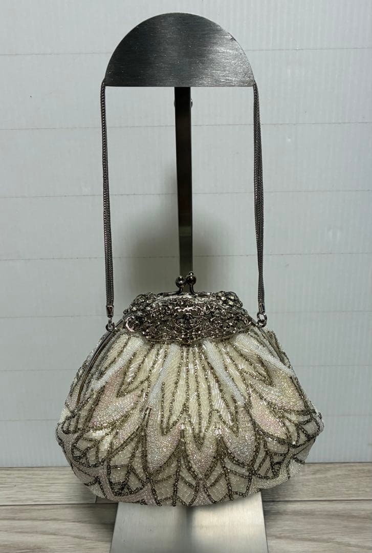 総ビーズバッグ ヴィンテージ がま口 昭和 レトロ