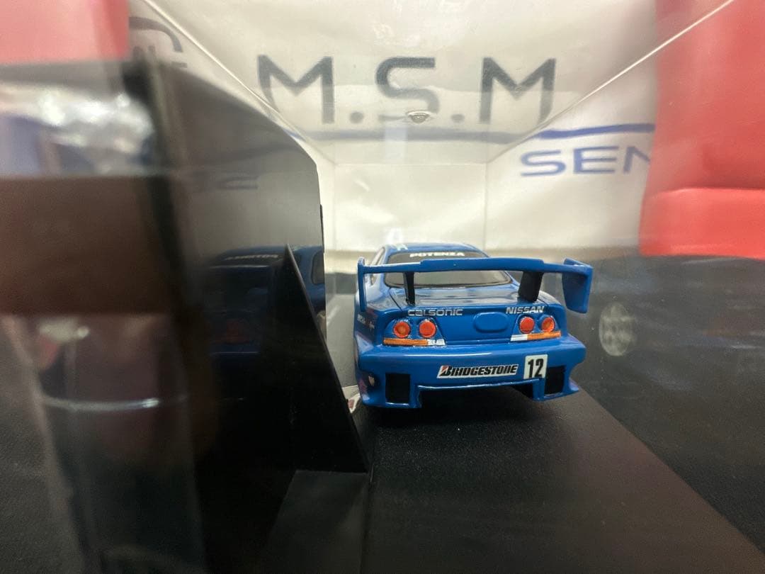 Calsonic Skyline [BCNR33] 1/43モデル　ジッポ付き