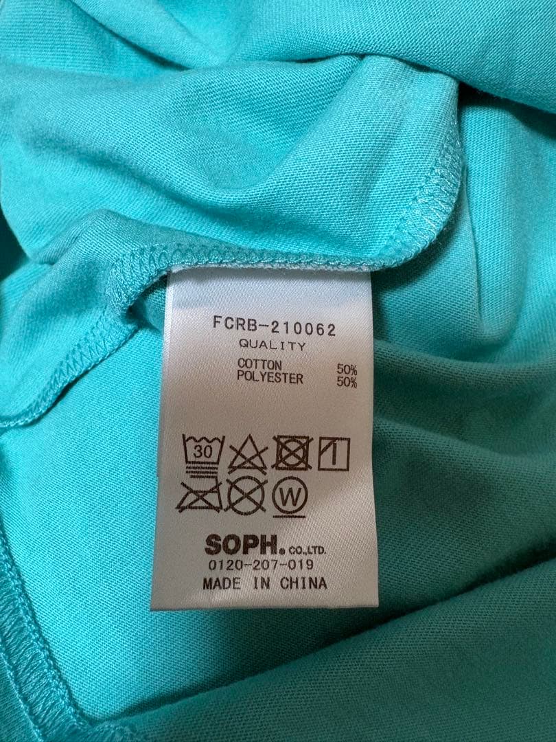 FCRB 21ss Mサイズロゴ ポケット Tシャツ