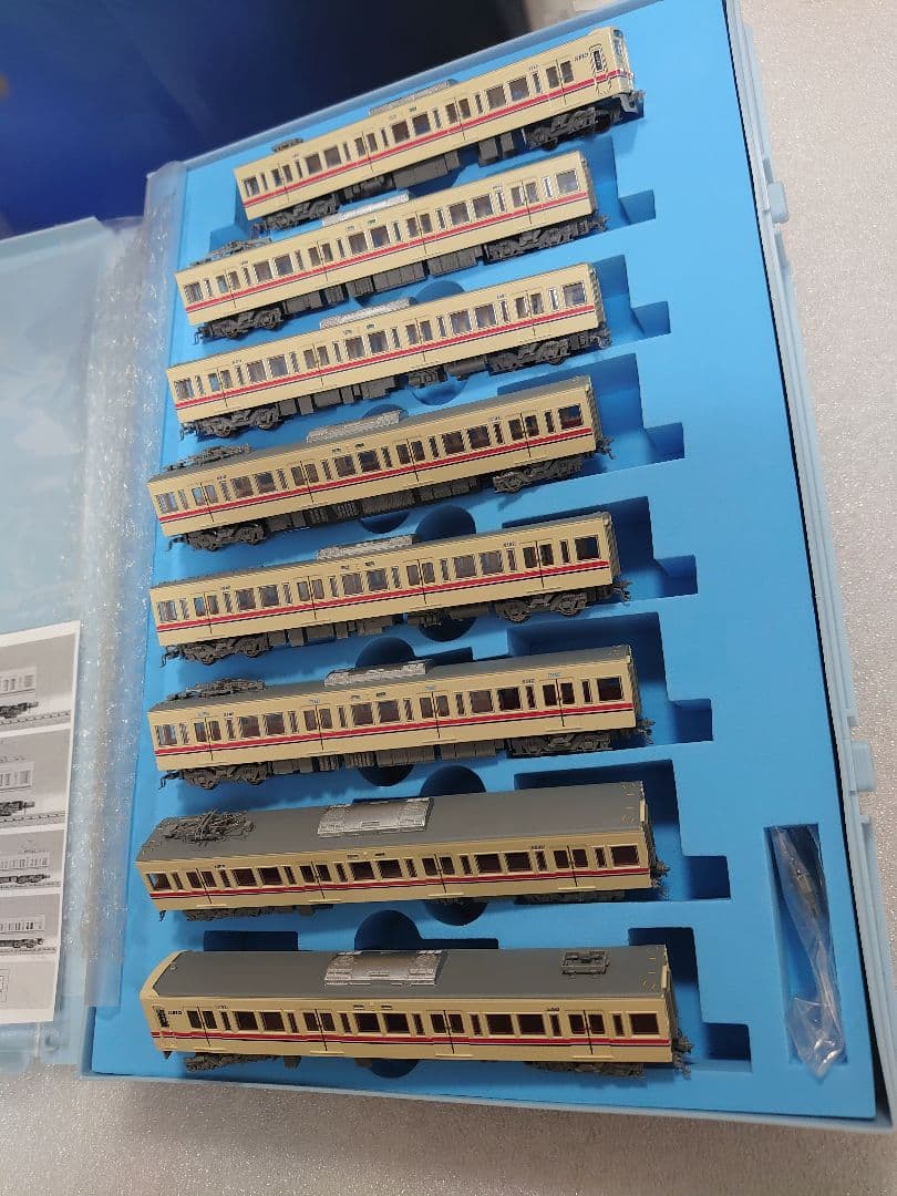 京王 6000系 8両 都営地下鉄線 乗入仕様 新塗装 カプラー密連＋扉色入仕上