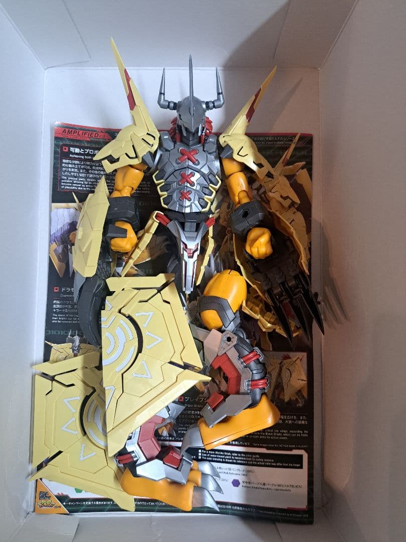 ブラックウォーグレイモンプラモデル+組立済みウォーグレイモン