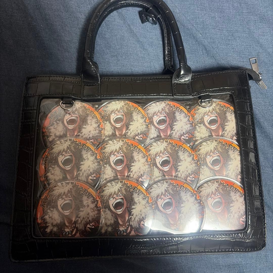 僕のヒーローアカデミア 爆豪勝己 十傑 缶バッジ 痛バ