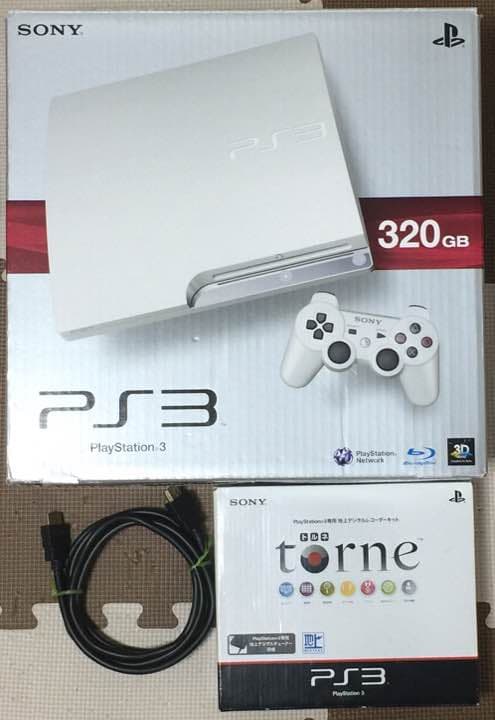 PS3 本体 320GB torne(トルネ)セット『動作確認済』