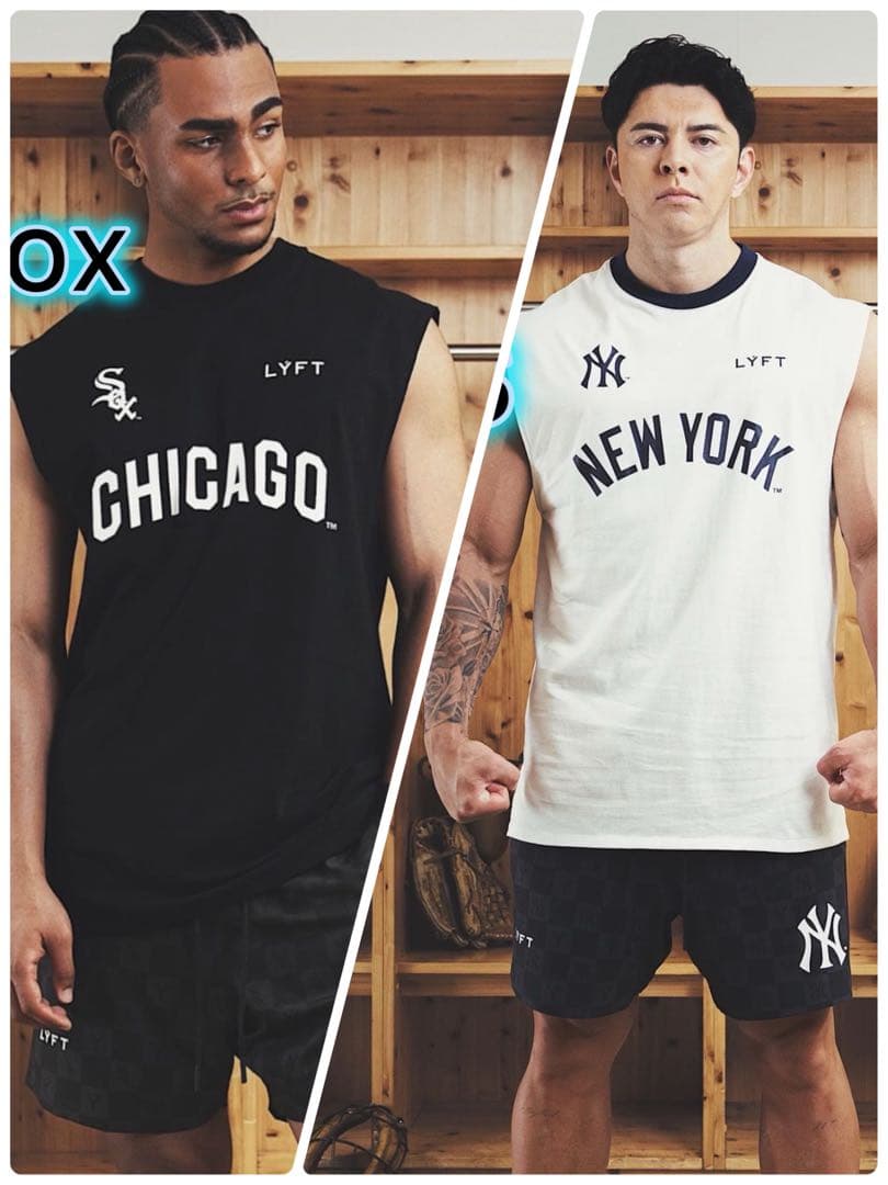 Lyft MLB ホワイト・ソックス ヤンキース【ノースリーブ】
