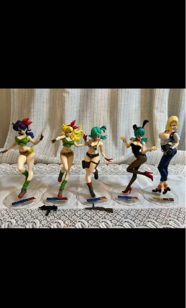 メガハウス　ドラゴンボールギャルズ　ランチ　18号　ブルマ　バニー　フィギュア