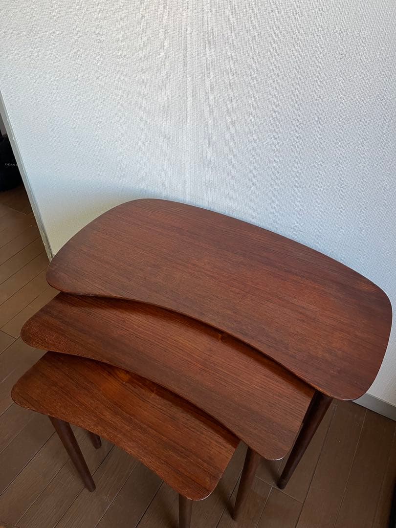 KUNIKO　デンマーク　ヴィンテージ 　キドニーネストテーブル