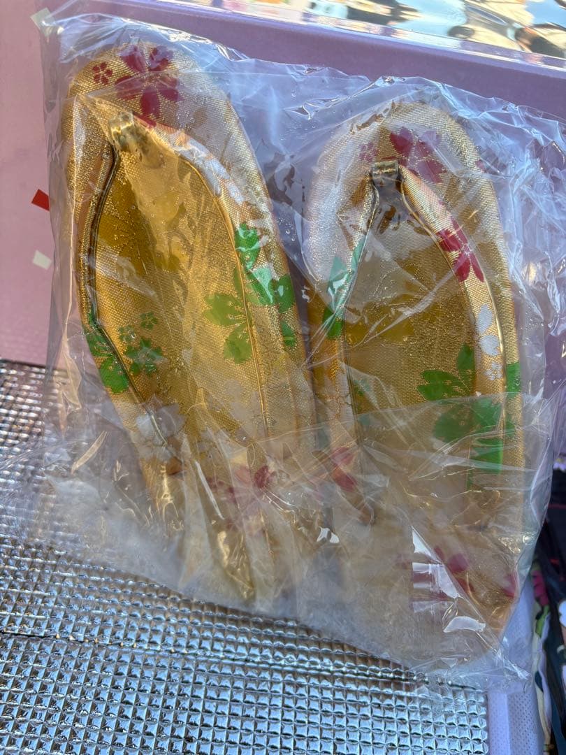 子供用着物セット 黒地 花柄