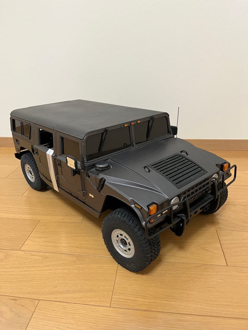 デアゴスティーニ 1/8 ハマーH1 エンジンラジコン　プロポ付き
