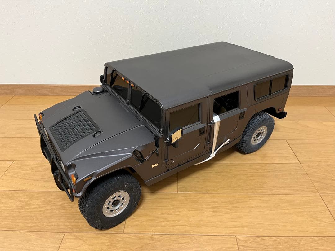 デアゴスティーニ 1/8 ハマーH1 エンジンラジコン　プロポ付き