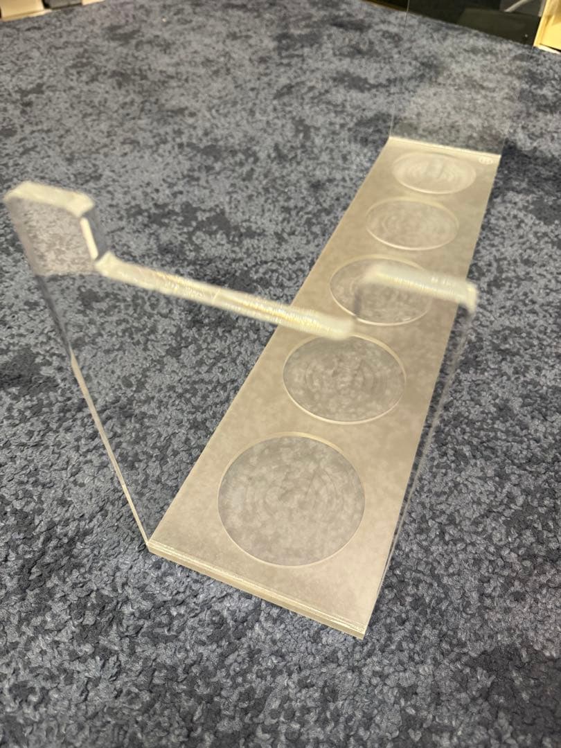 ADAガラスポッドmaru展示スタンドセットとパルダライト60