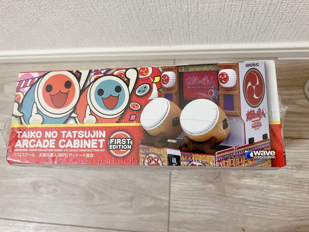 激レア(シュリンク付き)wave 太鼓の達人 初代 アーケード筐体 プラモデル