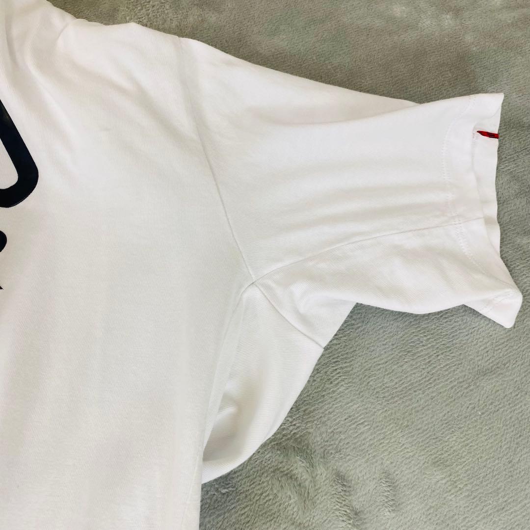 モンクレール MONCLER ホワイト ロゴ Tシャツ 半袖 白