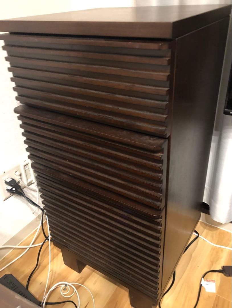 【美品】a flat ルーバー・キャビネットv02 425 H