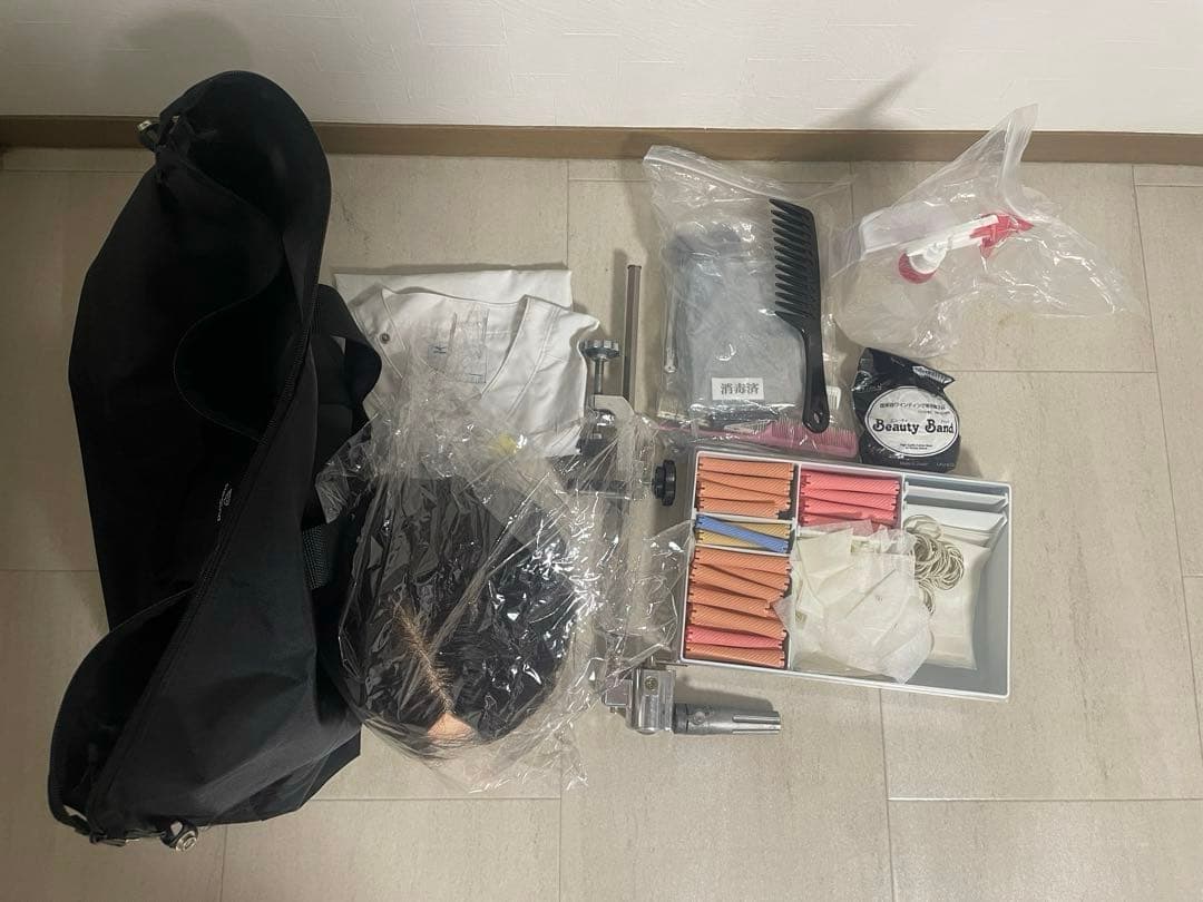 美容師 美容学生 教材セット国家試験 ワインディング　セット