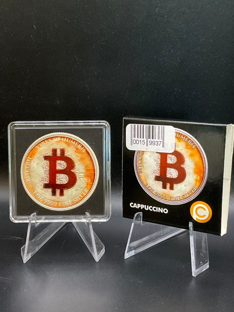 ビット 仮想通貨 1オンス銀貨 カプチーノ