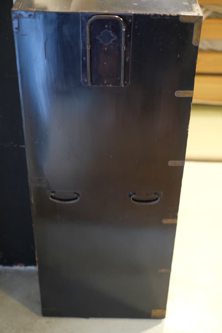 11/8迄出品 桐材漆塗時代箪笥（京都） ① 京箪笥 アンティーク