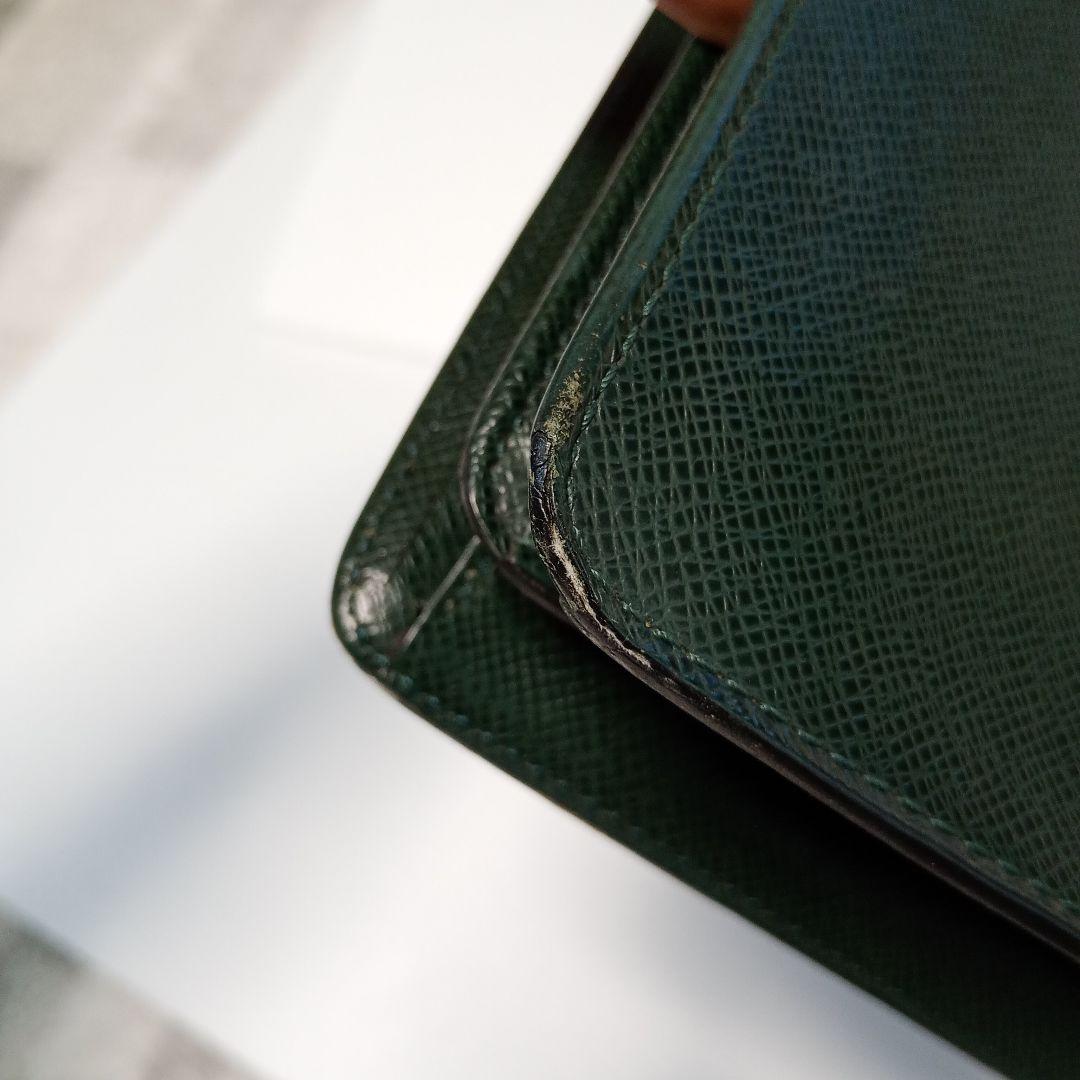 ルイヴィトン　 タイガ　ブリーフケース　グリーン ビジネスバッグ