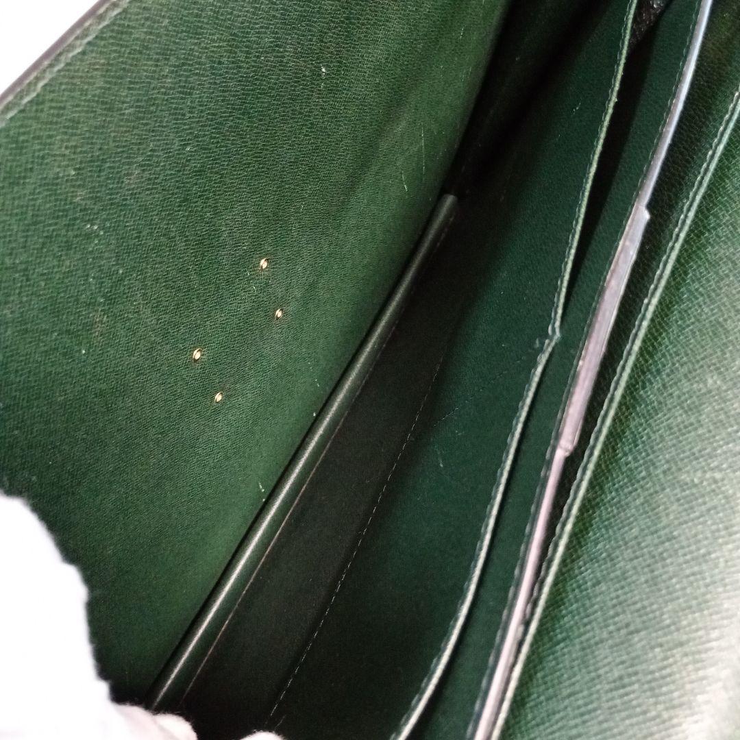 ルイヴィトン　 タイガ　ブリーフケース　グリーン ビジネスバッグ