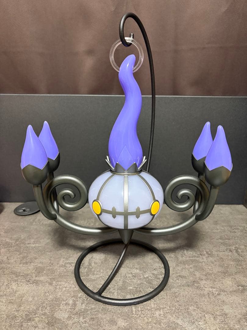 ポケモンセンター限定 炎がまたたくLEDライト シャンデラ　箱あり