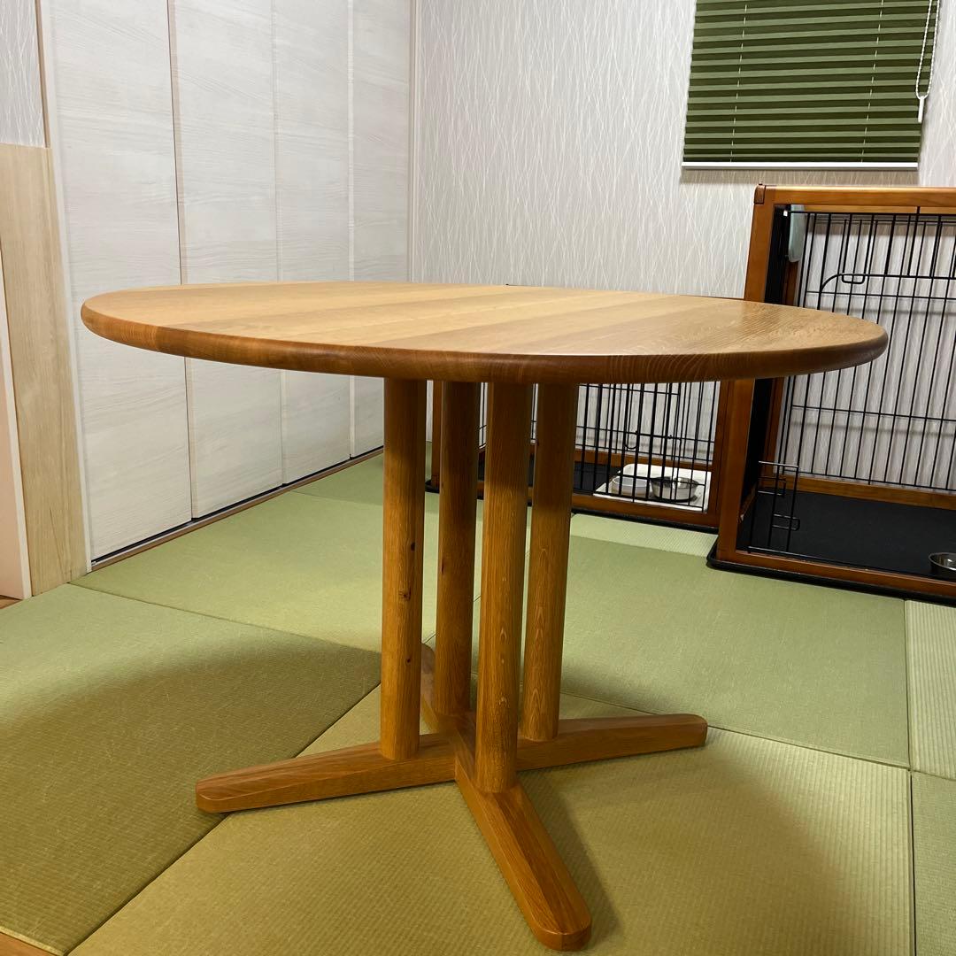 ナガノインテリア 丸テーブル