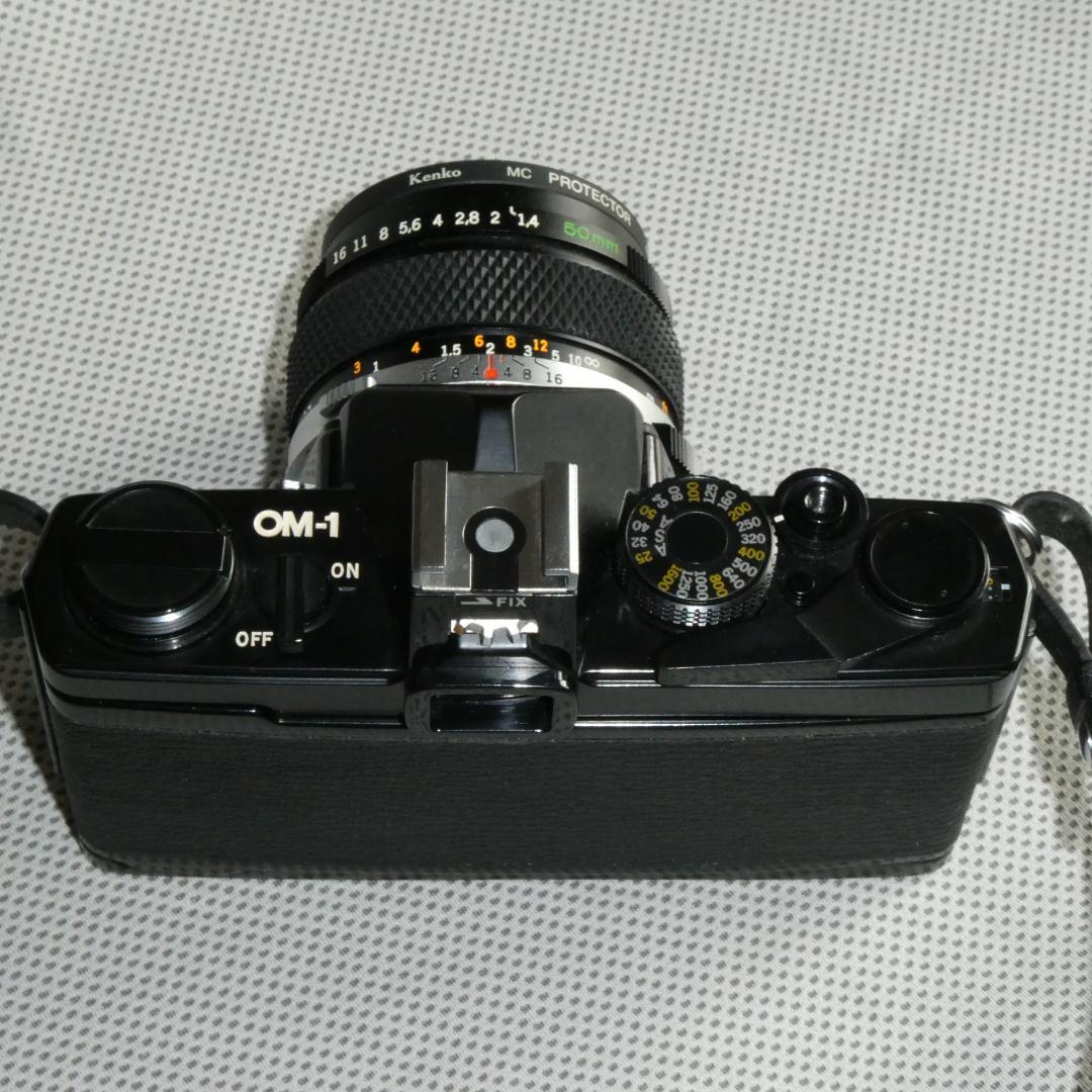 美品　OLYMPUS OM-1 一眼レフカメラ 50mm F1.4レンズ付き