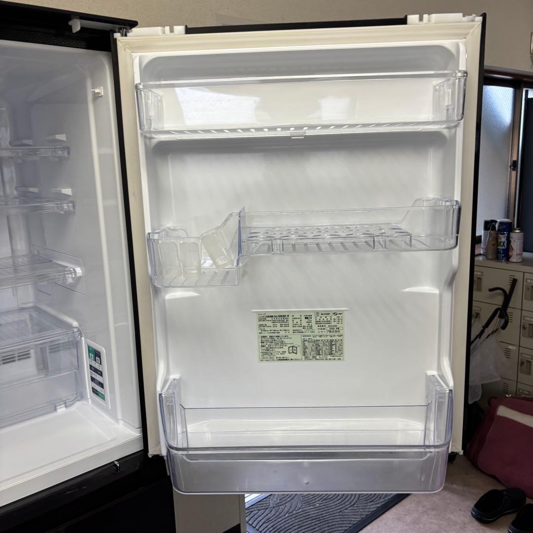 SHARP SHARP SJ-GW35F-R 冷蔵庫 自動製氷機能 2020年製