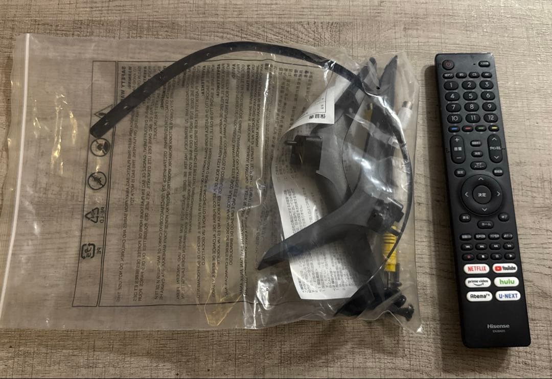 HISENSE 43E6G BLACK 2022年製 テレビ