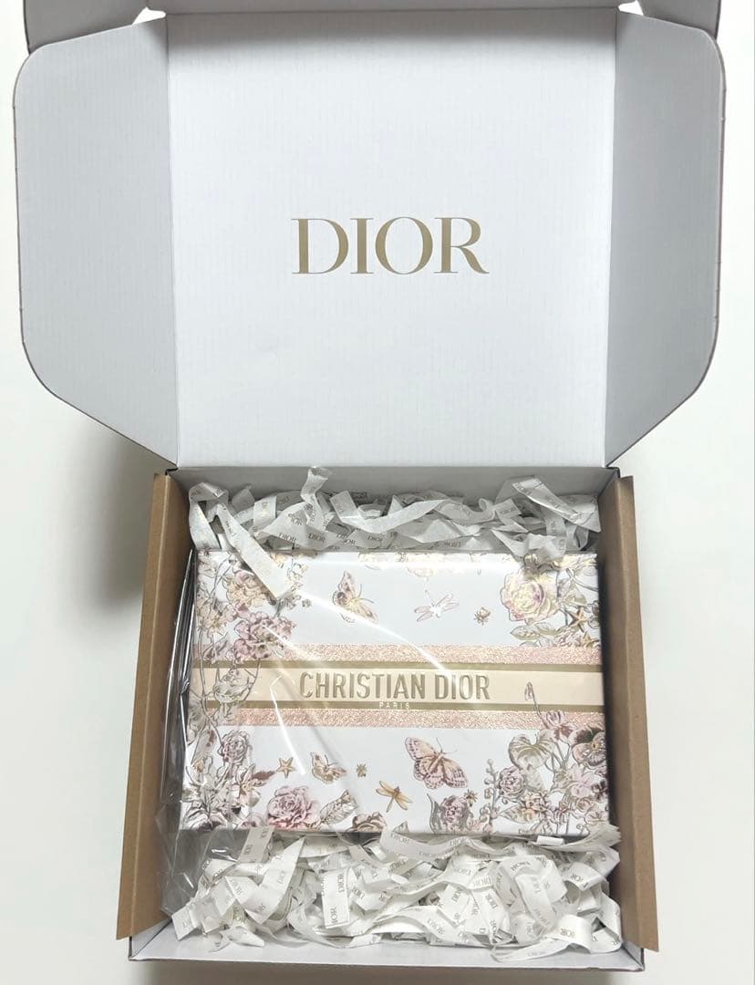 Dior ノベルティ ポーチ ギフトボックス マザーズデイ おまけカード 母の日