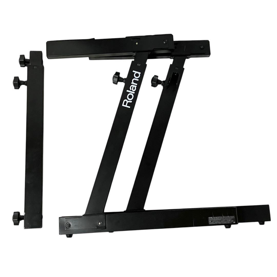 ローランド キーボード / シンセサイザー スタンド 組み立て式 ブラック