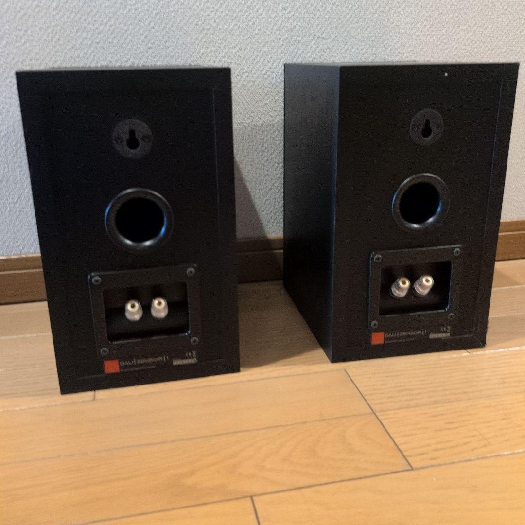 定番 人気 DALI ZENSOR 1 センソール1 ブラック ブックシェルフ