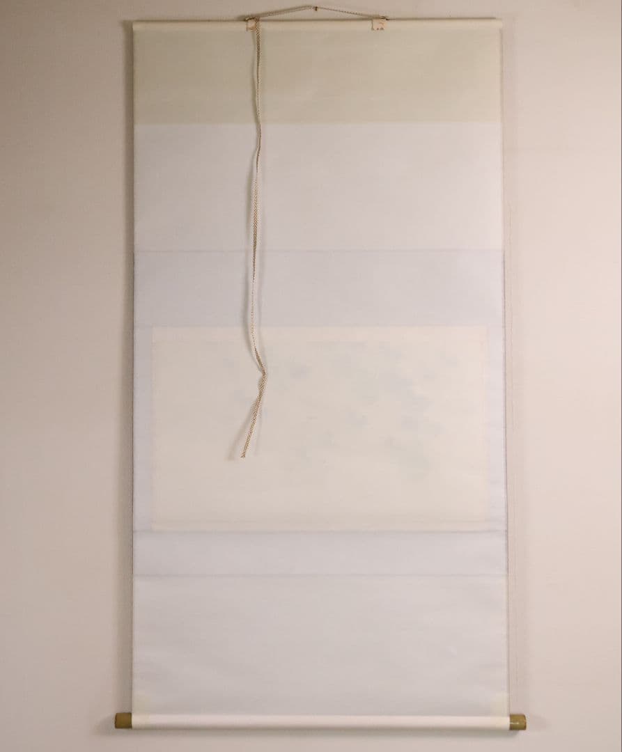 【真作】美品 日本画 田中松泉「瓢箪・雀」彩色 紙本 掛軸 鳥 横物 MA636